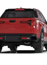 Rally Armor Black Mudflap with Light Blue Logo Hyundai Santa Cruz 2022                                     - MF78-UR-BLK-ABL - Image 3