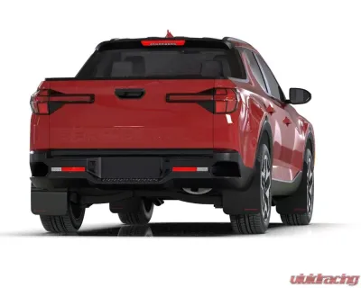 Rally Armor Black Mudflap with Grey Logo Hyundai Santa Cruz 2022 - MF78-UR-BLK-GRY