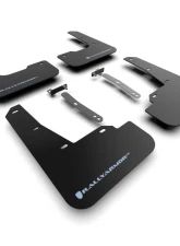 Rally Armor Black UR Mudflap with Light Blue Logo Hyundai Elantra N | N Line 2022                                     - MF79-UR-BLK-PBL - Image 3