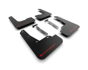 Rally Armor Black UR Mudflap with Red Logo Hyundai Elantra N | N Line 2022