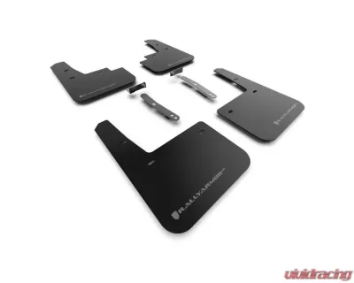 Rally Armor Black UR Mudflap with Grey Logo Hyundai Kona N 2022 - MF83-UR-BLK-GRY