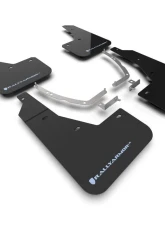 Rally Armor Black Mudflap with Light Blue Logo Hyundai Ioniq 5 2022                                     - MF87-UR-BLK-PBL - Image 3