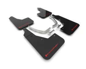 Rally Armor Black Mudflap with Red Logo Hyundai Ioniq 5 2022