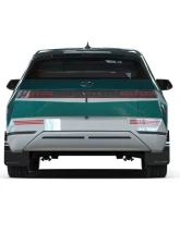 Rally Armor Black Mudflap with Red Logo Hyundai Ioniq 5 2022                                     - MF87-UR-BLK-RD - Image 3