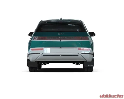 Rally Armor Black Mudflap with Silver Logo Hyundai Ioniq 5 2022 - MF87-UR-BLK-SIL