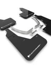 Rally Armor Black Mudflap with White Logo Hyundai Ioniq 5 2022                                     - MF87-UR-BLK-WH - Image 3