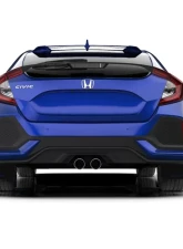 Rally Armor Black Mud Flap with Blue Logo Honda Civic Civic EX | EX-L | LX (Hatchback) 2017-2021                                     - MF71-UR-BLK/BL - Image 2