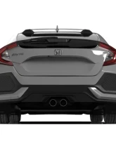 Rally Armor Black Mud Flap with Dark Grey Logo Honda Civic EX | EX-L | LX (Hatchback) 2017-2021                                     - MF71-UR-BLK/DGRY - Image 3