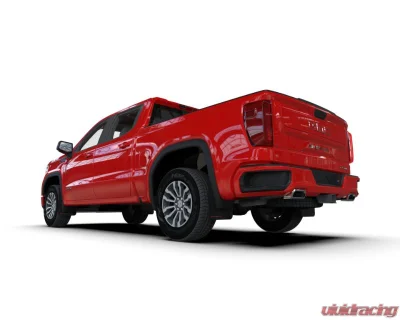 Rally Armor Black UR Mud Flap w/ Red Logo GMC Sierra 1500 AT4 2019-2024 - M100-UR-BLK-RD