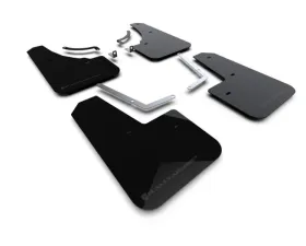 Rally Armor Black UR Mud Flap w/ Grey Logo (Will Not Fit CX-5) Mazda CX-50 2024