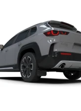 Rally Armor Black UR Mud Flap w/ Grey Logo (Will Not Fit CX-5) Mazda CX-50 2024                                     - MF107-UR-BLK-GRY - Image 2