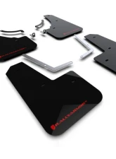 Rally Armor Black UR Mud Flap w/ Red Logo (Will Not Fit CX-5) Mazda CX-50 2024                                     - MF107-UR-BLK-RD - Image 2