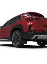 Rally Armor Black UR Mud Flap w/ Red Logo (Will Not Fit CX-5) Mazda CX-50 2024                                     - MF107-UR-BLK-RD - Image 2