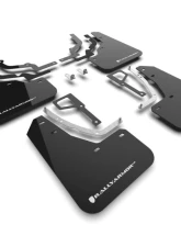 Rally Armor Black Mud Flap Light White Logo Hyundai Ioniq 5 N 2025                                     - MF117-UR-BLK-WH - Image 2