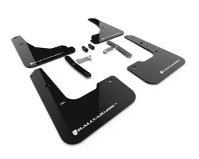 Rally Armor Black Mud Flap w/ White Logo Hyundai Elantra 2024