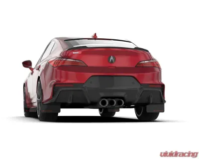 Rally Armor Black Mud Flap Red Logo Acura Integra Type S 2023-2024 - MF129-UR-BLK-RD