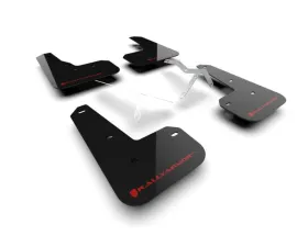 Rally Armor Black Mud Flap Red Logo Acura Integra Type S 2023-2024