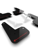 Rally Armor Black Mud Flap Red Logo Acura Integra Type S 2023-2024                                     - MF129-UR-BLK-RD - Image 2