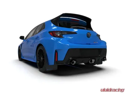 Rally Armor Black Mud Flap w/ Light Blue Logo Toyota GR Corolla 2023-2024 - MF89-UR-BLK-NB