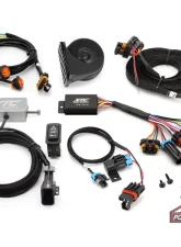 XTC Power Products Self-Canceling Turn Signal System with Billet Lever Polaris Ranger XP 1000 2019-2021                                     - ATS-L-POL-RBU - Image 3