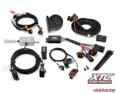 XTC Power Products Self-Canceling Turn Signal System with Billet Lever Polaris Ranger XP 1000 2019-2021 - ATS-L-POL-RBU
