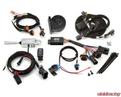 XTC Power Products Self-Canceling Turn Signal System with Billet Lever Kawasaki KRX 1000 2020-2024 - ATS-L-KAW-SV3