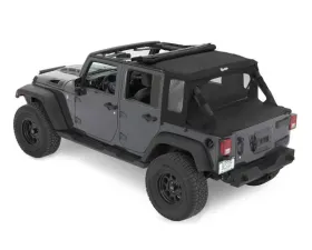 Bestop Halftop Soft Top Black Diamond Jeep Wrangle JK 2007-2018