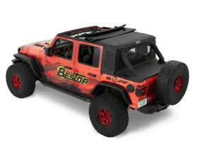 Bestop Halftop Soft Top Black Diamond Jeep Wrangle JL 2018-2022