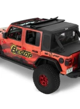 Bestop Halftop Soft Top Black Twill Jeep Wrangle JL 2018-2022                                     - 53903-17 - Image 7