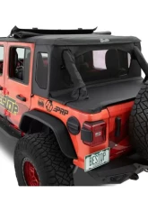Bestop Halftop Soft Top Black Twill Jeep Wrangle JL 2018-2022                                     - 53903-17 - Image 2