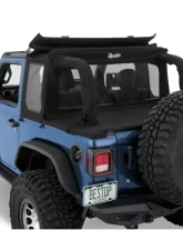 Bestop Halftop Soft Top Black Twill Jeep Wrangle JL 2018-2022                                     - 53903-17 - Image 5
