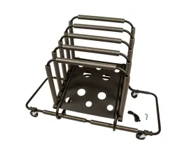 Bestop HOSS Storage Door Cart with Cart Cover Jeep Wrangler