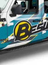 Bestop Granite Series Rock Rail for Jeep Gladiator 2020, Matte Black, 44972-01                                     - 44972-01 - Image 2