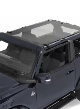 Bestop Mesh Safari Access Bimini for 2021-2022 Ford Bronco 2-Door, Color Code 11                                     - 52422-11 - Image 3