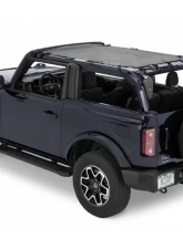 Bestop Mesh Safari Access Bimini for 2021-2022 Ford Bronco 2-Door, Color Code 11                                     - 52422-11 - Image 4