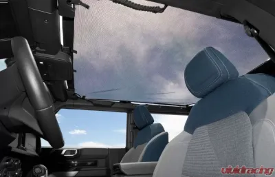 Bestop Mesh Safari Access Bimini for Ford Bronco 2021-2022, Color Code 11 - 52423-11