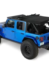 Bestop Supertop Black Twill Soft Top for Jeep Wrangler JL 2018-2022 4-Door                                     - 54726-17 - Image 2