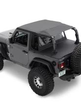 Bestop Header Extended Safari Cable Style Bikini Top Jeep Wrangler 2018-2020                                     - 52607-35 - Image 2