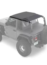 Bestop Header Extended Safari Cable Style Bikini Top Jeep Wrangler 2018-2020                                     - 52607-35 - Image 2