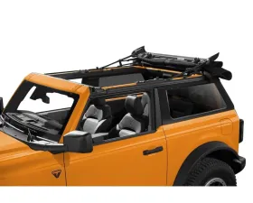 Bestop Trektop Slantback Soft Top Black Twill for Ford Bronco 2021-2023