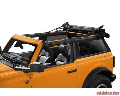 Bestop Trektop Slantback Soft Top Black Twill for Ford Bronco 2021-2023 - 56872-17