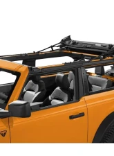 Bestop Trektop Slantback Soft Top Black Twill for Ford Bronco 2021-2023                                     - 56872-17 - Image 4