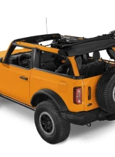 Bestop Trektop Slantback Soft Top for 2021-2023 Ford Bronco 2-Door, Black Diamond                                     - 56872-35 - Image 4