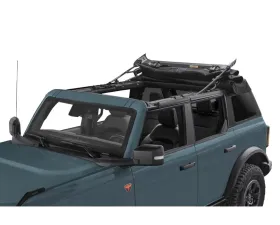 Bestop Trektop Slantback Soft Top for Ford Bronco 2021-2023, Black Twill