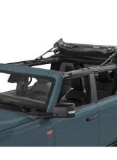 Bestop Trektop Slantback Soft Top for Ford Bronco 2021-2023, Black Twill                                     - 56873-17 - Image 4