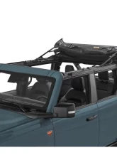 Bestop Trektop Slantback Soft Top for Ford Bronco 2021-2023, Black Twill                                     - 56873-17 - Image 4