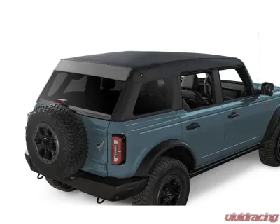 Bestop Trektop Slantback Soft Top for Ford Bronco 2021-2023, Black Diamond Finish - 56873-35
