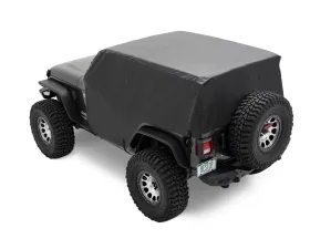 Bestop All Weather Trail Cover 2007-2018 Wrangler JK | 2018-2021 JL 2-Door Black