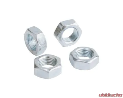 QA1 3/4" Hex 1/2-20 Thread 0.323" Width Steel Jam Nut Left Hand - JNL8S