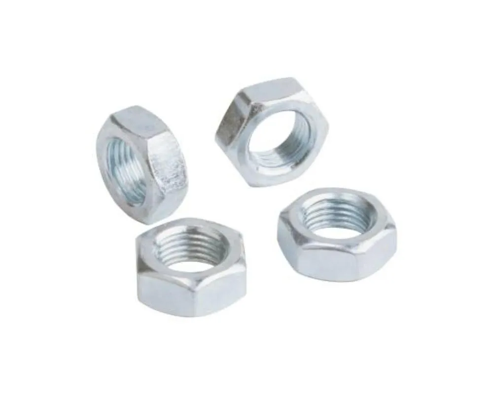 QA1 1 1/8" Hex 3/4-16 Thread 0.425" Width Steel Jam Nut Right Hand - JNR12S